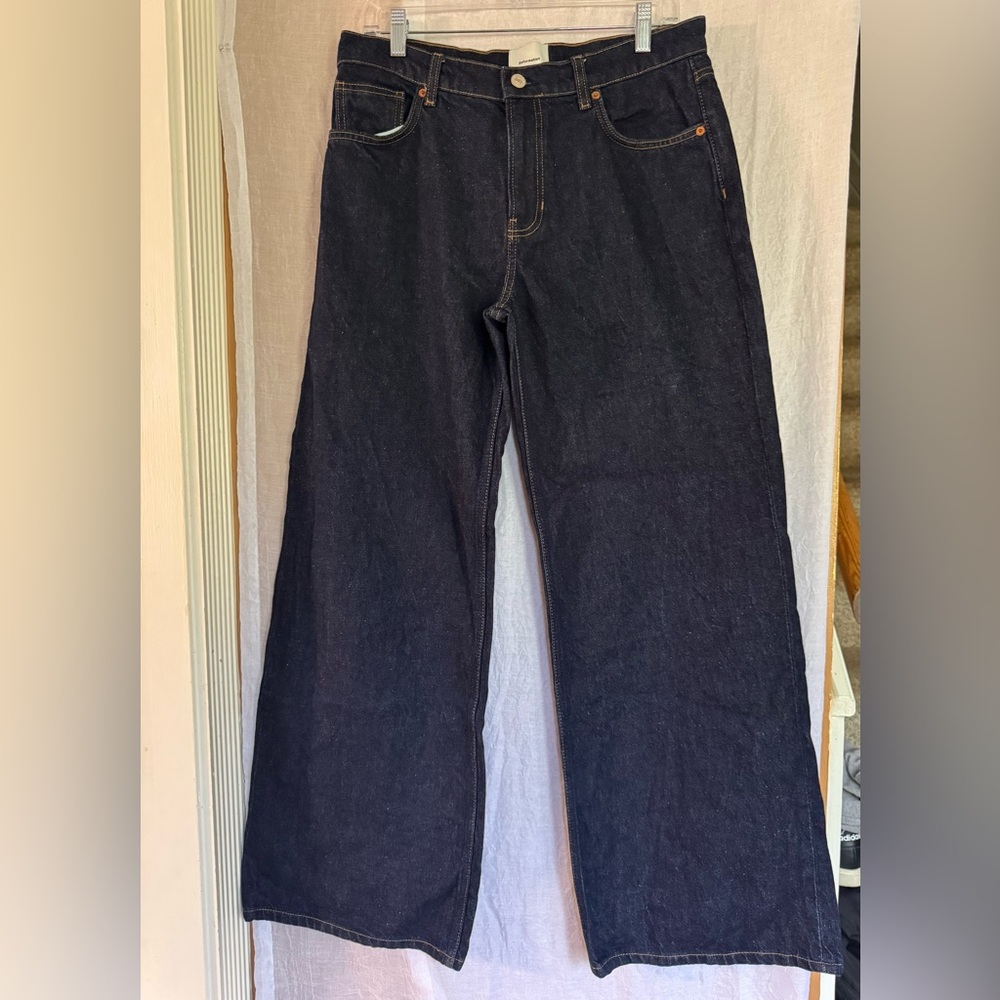Reformation Women’s Dark blue flared Jeans size 29